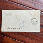 ULYSSES S. GRANT * BAS * Tragic 1884 AUTOGRAPH Envelope SIGNED * Elberon, NJ