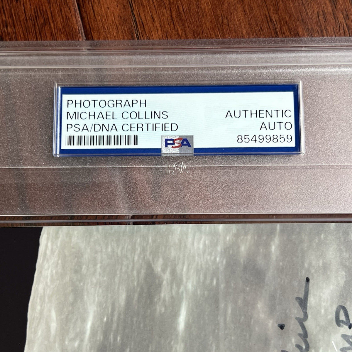 MICHAEL COLLINS * PSA * Autograph APOLLO 11 Eagle Mission Photo Signed