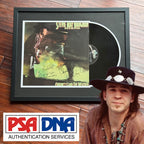 STEVIE RAY VAUGHAN * PSA * Autograph WEATHER LP Album Signed w/ Double Trouble
