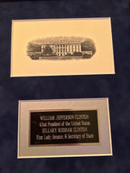 HILLARY CLINTON + BILL * PSA/DNA Authentic AUTOGRAPH Duo SIGNED *  President