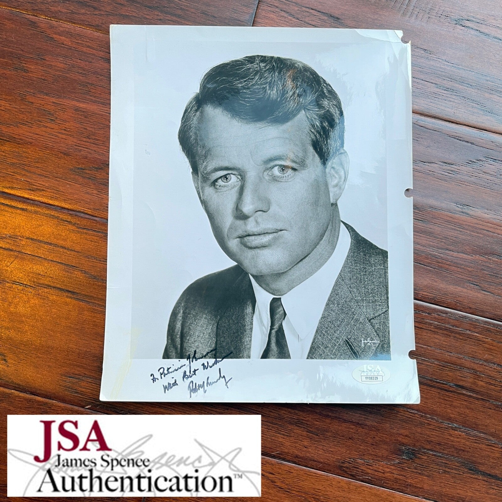ROBERT F. KENNEDY * JSA * AUTOGRAPH Attorney General Photo SIGNED * RFK