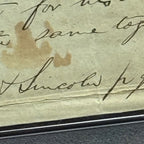 ABRAHAM LINCOLN * PSA * Autograph Lengthy Handwritten Legal Case SIGNED