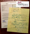 George H.W. Bush * JSA COA Handwritten AUTOGRAPH letter SIGNED as "Pres. U.S."