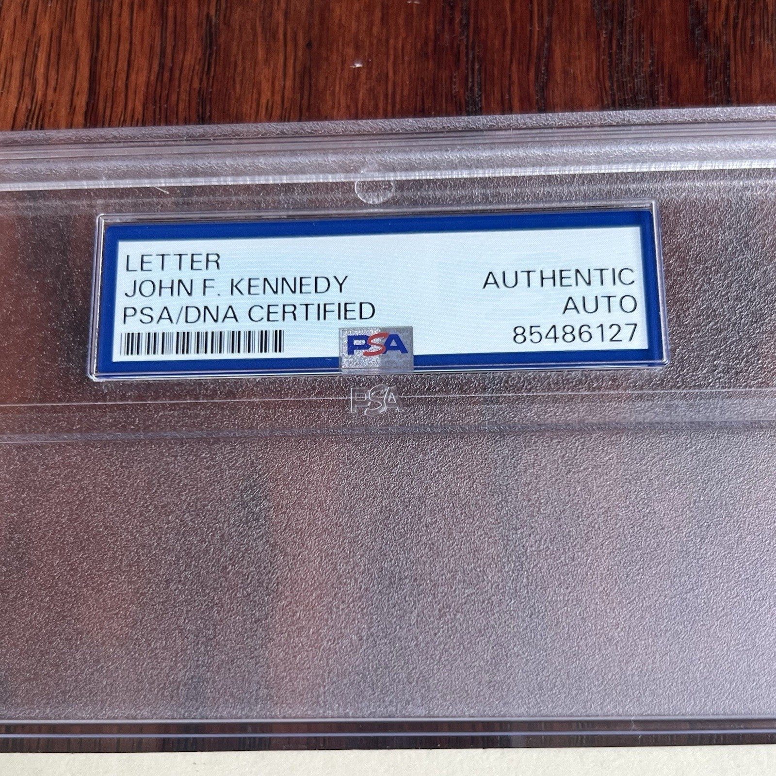 JOHN F. KENNEDY * PSA * "I WAS WRONG" AUTOGRAPH Letter Signed Nuclear Content