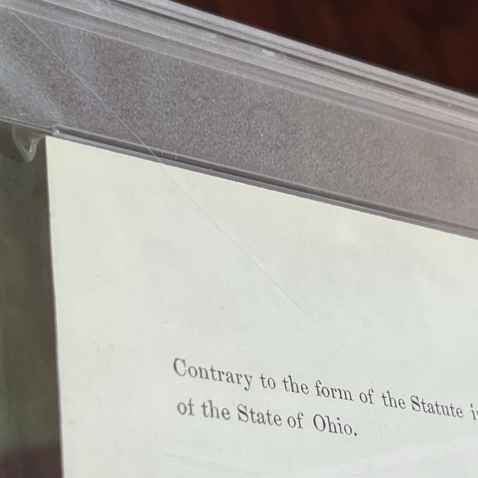 WILLIAM MCKINLEY * PSA/DNA Early Full Signature Autograph Signed As Lawyer Slab