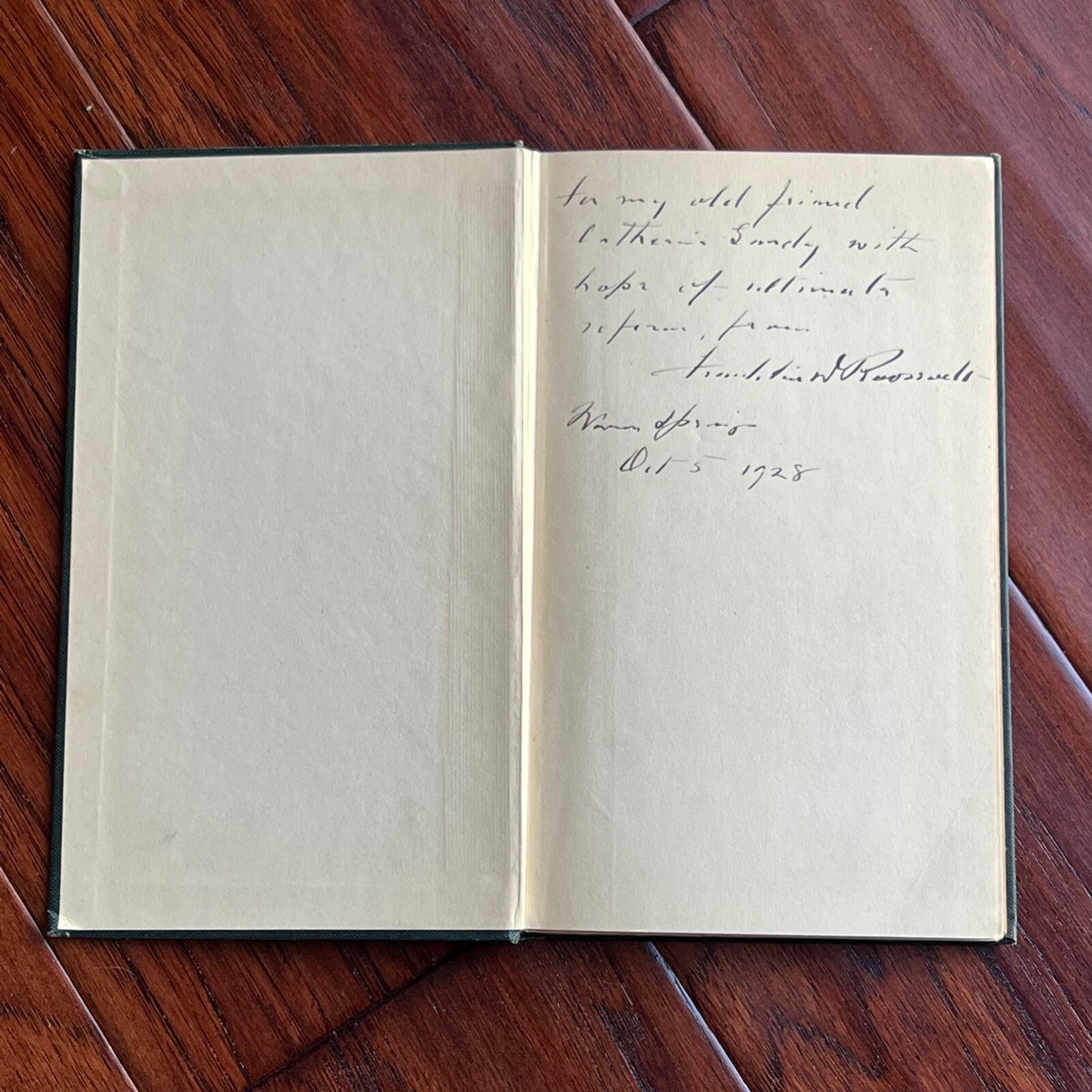 FRANKLIN D. ROOSEVELT * PSA * Autograph "Happy Warrior" Convention Speech Signed