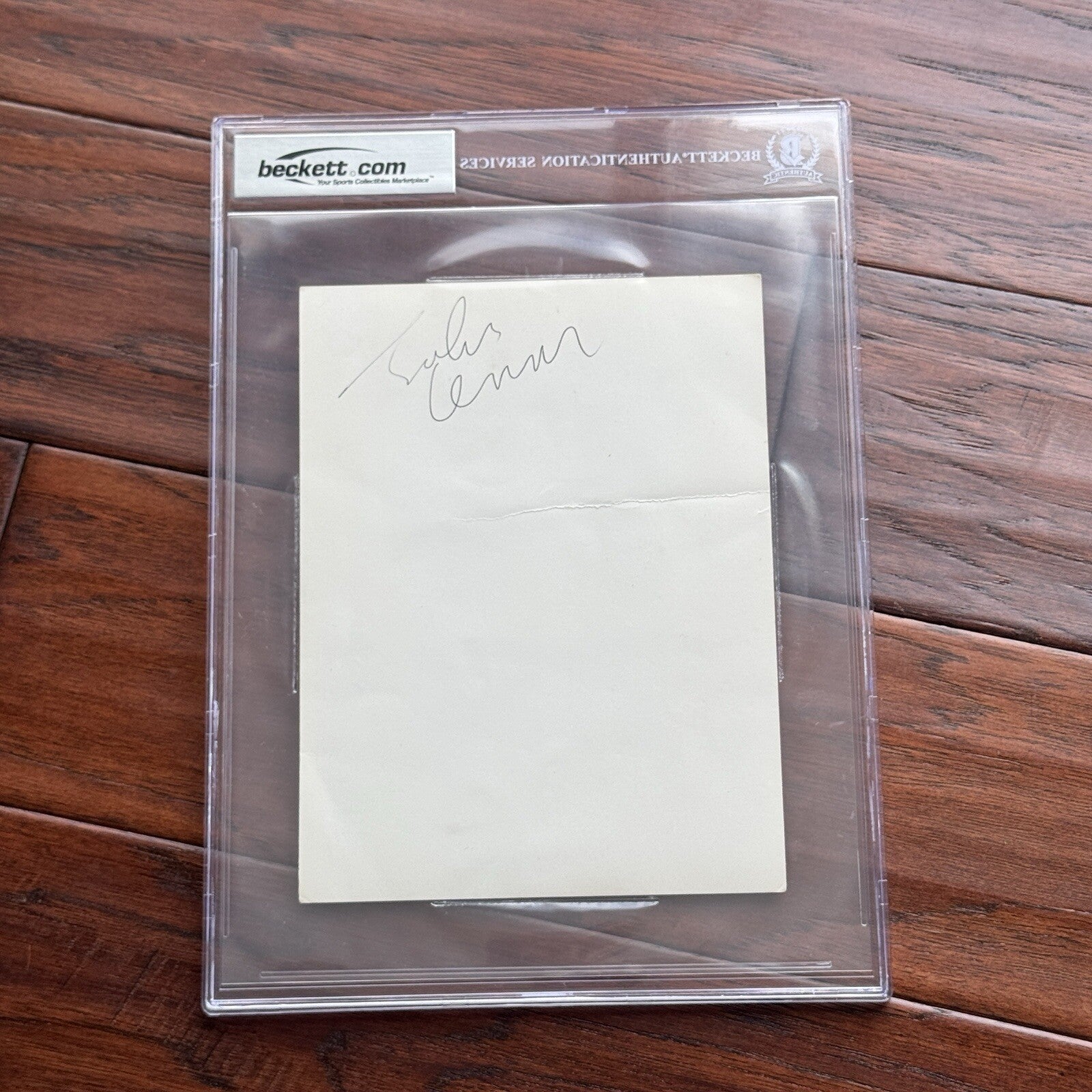 THE BEATLES * Beckett BAS * Band Signed Promo Photo Autograph * John Lennon