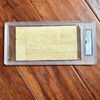 GEORGE WASHINGTON * PSA * Autograph FREE FRANK Signed Plus Rembrandt Peale Sig