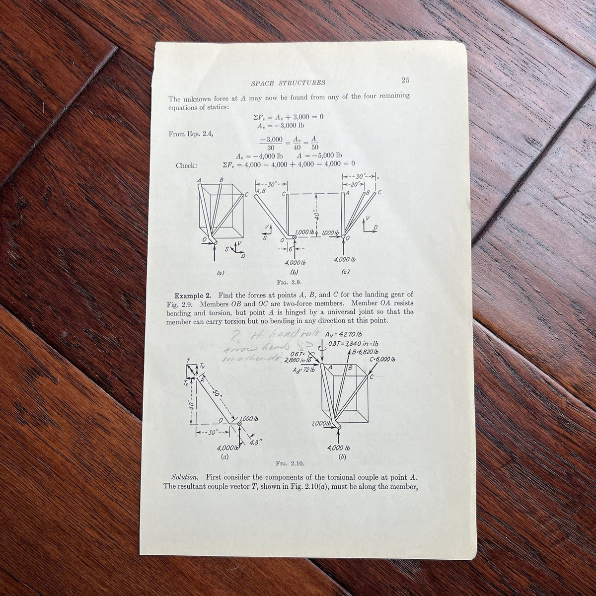 EDWARD H. WHITE II * HANDWRITTEN NOTES Not Autograph Signed APOLLO GEMINI * COA
