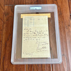 BRAM STOKER * PSA/DNA * "Dracula" Author Handwritten AUTOGRAPH Letter SIGNED