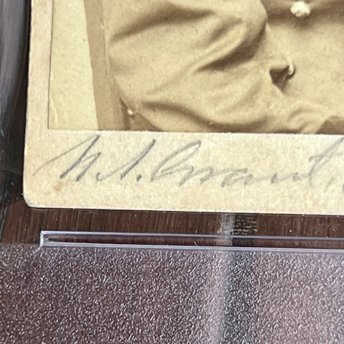 ULYSSES S. GRANT * PSA * Scarce AUTOGRAPH CDV Photo SIGNED Lieutenant General