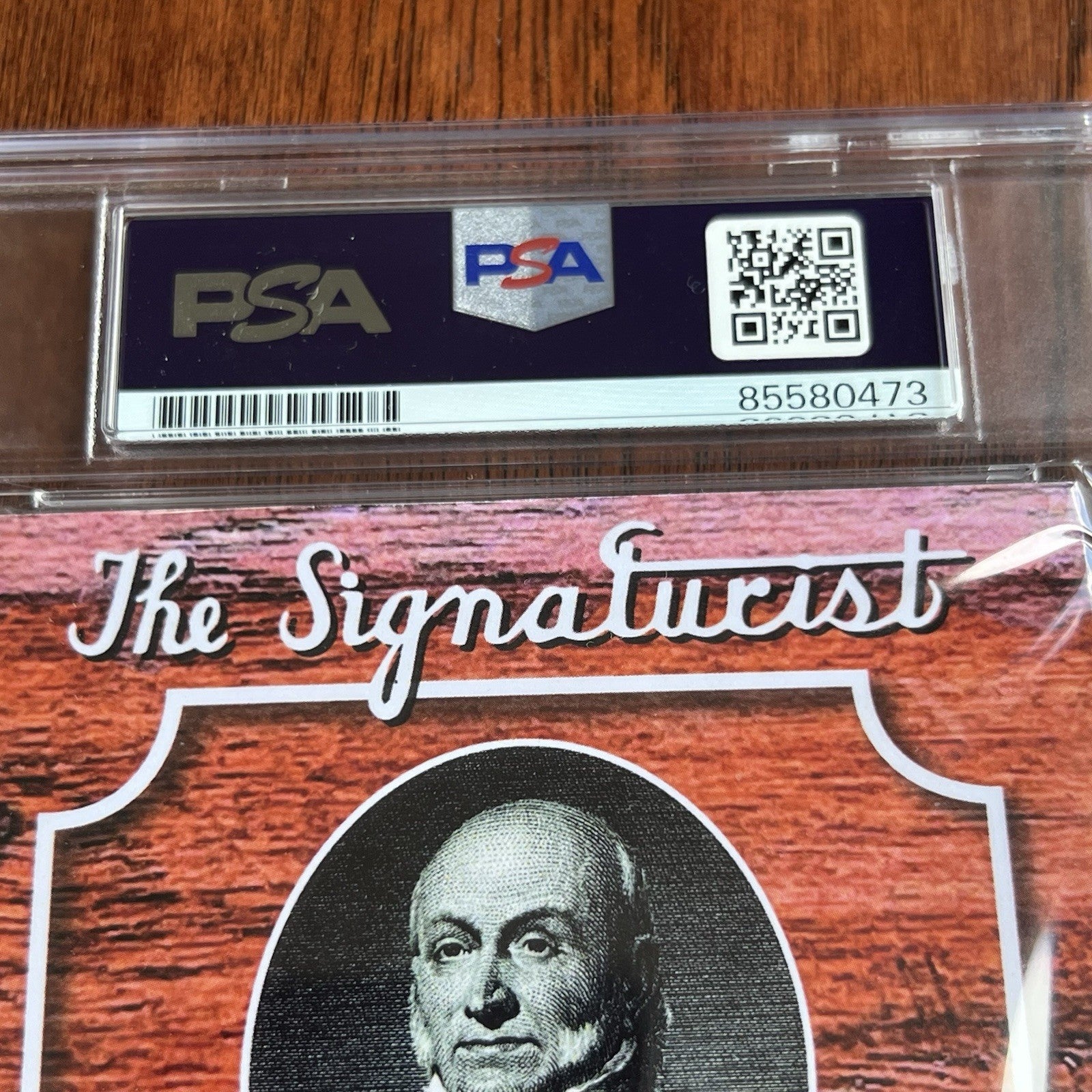 JOHN QUINCY ADAMS * PSA * Autograph Cut Signature Signed President Photo