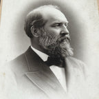 JAMES A. GARFIELD * PSA Gem 10 Graded * Signed Cabinet Card Photograph Autograph