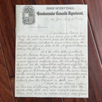 CHESTER ARTHUR * PSA/DNA * Autograph Civil War Report Raising 25k Troops Signed