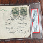 WILBUR WRIGHT * PSA * Handwritten AUTOGRAPH Postcard SIGNED * Wright Brothers