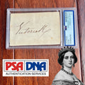 QUEEN VICTORIA * PSA * Autograph Cut Signature Signed During her Reign AS QUEEN