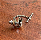 APOLLO 12 * LUNAR SURFACE-FLOWN Crown Tie Tack * ALAN BEAN * MOON