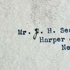 THEODORE ROOSEVELT * PSA * Autograph WHITE HOUSE Letter SIGNED as PRESIDENT