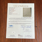 KING GEORGE VI * JSA * Signed Autograph Letter Sent to Family of KIA Soldiers
