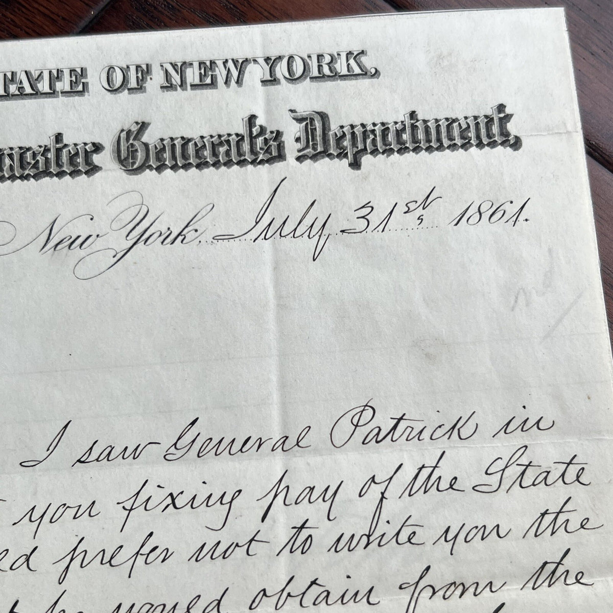 CHESTER ARTHUR * PSA/DNA * Autograph Civil War Report Raising 25k Troops Signed