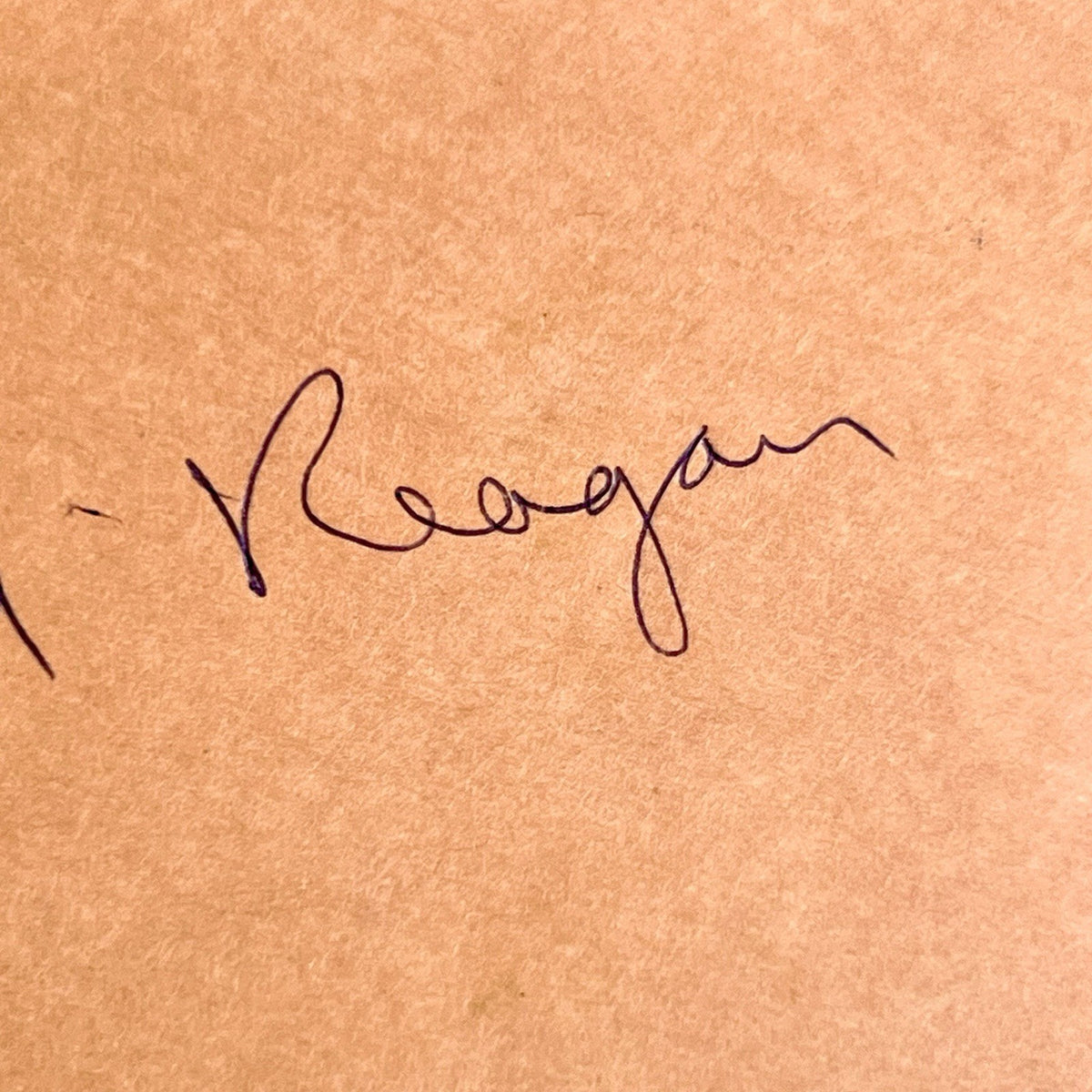 RONALD REAGAN * PSA * Autograph Economic Development Ticket Signed * DISNEYLAND