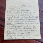 THOMAS EDISON * JSA * AUTOGRAPH Secret SUBMARINE EXPERIMENT Note SIGNED * WWI