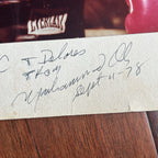 MUHAMMAD ALI * PSA/DNA * Autograph PHOTO Signed * Boxing