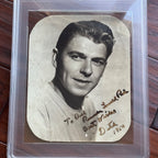 RONALD REAGAN * PSA/DNA * Early Autograph Photo Signed  "Dutch" * 1950