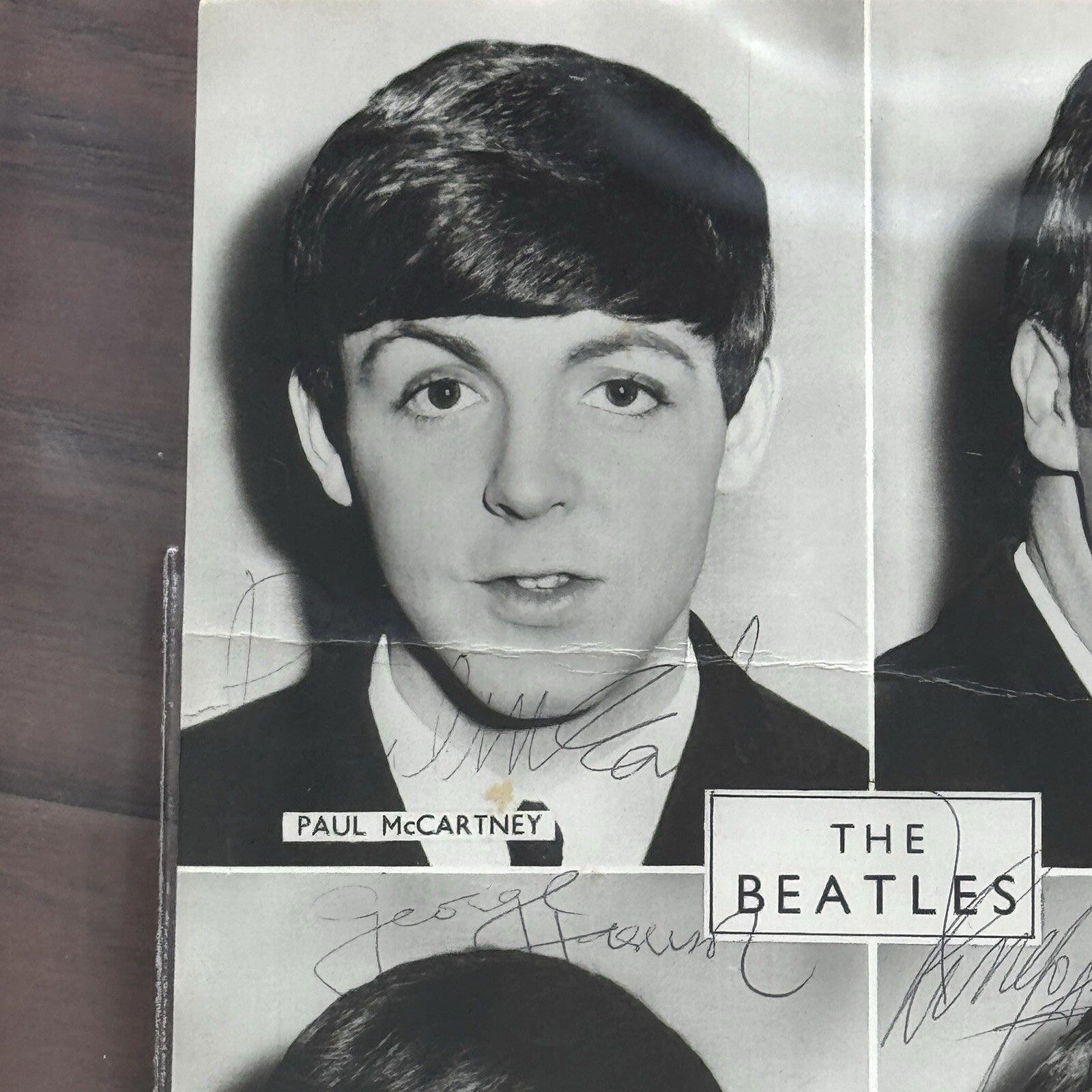 THE BEATLES * Beckett BAS * Band Signed Promo Photo Autograph * John Lennon