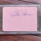 ARTHUR MILLER * PSA/DNA * Autograph Album Page Signed *  CRUCIBLE Playwright