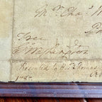 GEORGE WASHINGTON * PSA * Autograph FREE FRANK Signed Plus Rembrandt Peale Sig