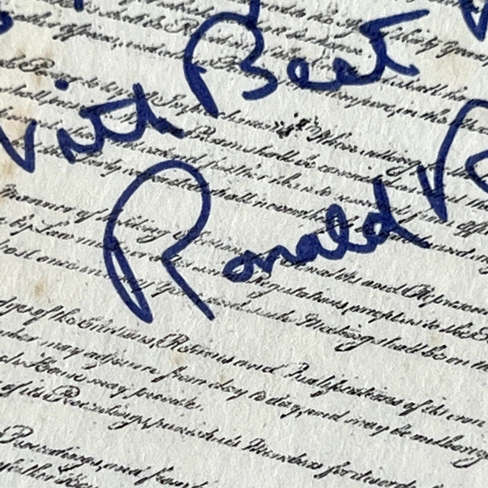 RONALD REAGAN * PSA * Signed Constitution We the People Souvenir Print Autograph