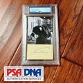 THOMAS EDISON * PSA/DNA * Autograph Cut Signature CUSTOM CARD Signed