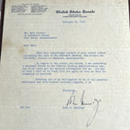 JOHN F. KENNEDY * PSA * Senate AUTOGRAPH WEDDING CAKE Letter SIGNED JFK