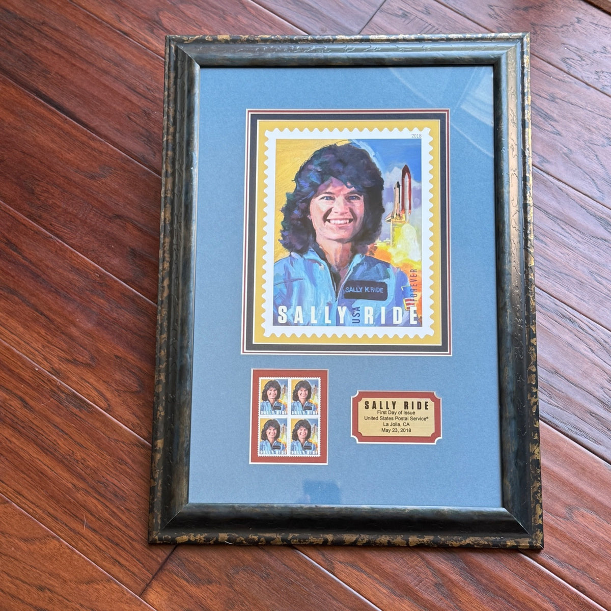 SALLY RIDE * 2018 Commemorative Stamp From Her Estate * RIDE Estate COA