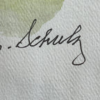 CHARLES SCHULZ * Limited Edition Lithograph Print Signed Doctor Is In Autograph
