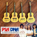 CROSBY STILLS NASH & YOUNG * PSA * Autograph MINI GUITARS Signed CSNY Neil David