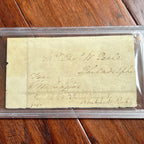 GEORGE WASHINGTON * PSA * Autograph FREE FRANK Signed Plus Rembrandt Peale Sig