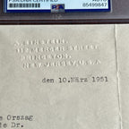 ALBERT EINSTEIN * PSA * Autograph Typewritten Letter Signed * 1951