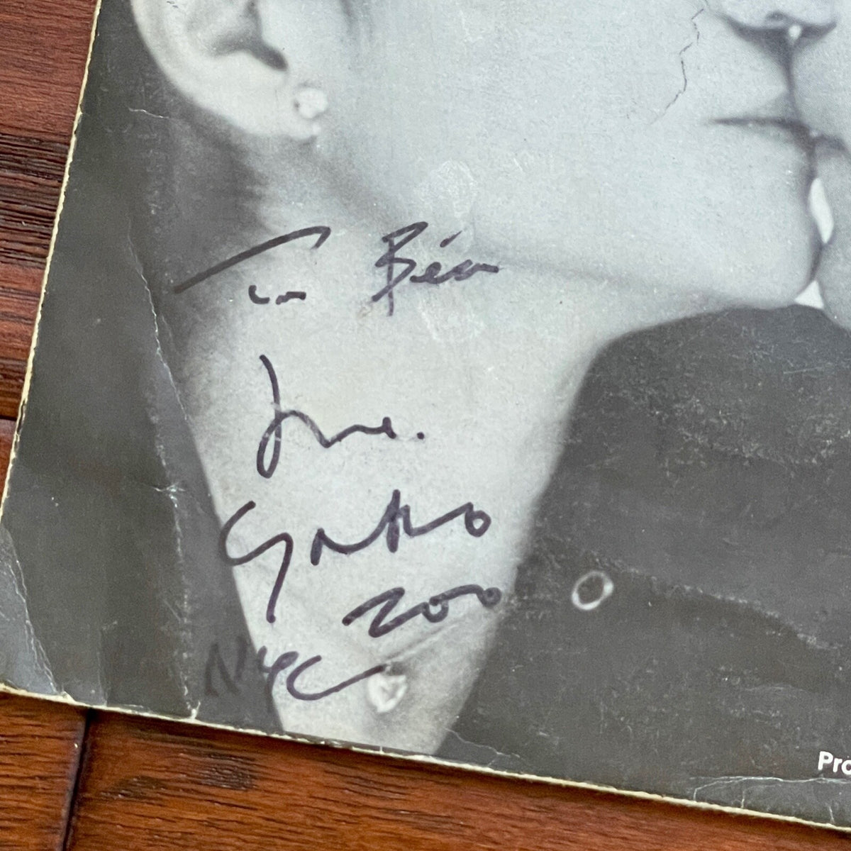 YOKO ONO * JSA * Autograph "STARTING OVER" 45 RPM Signed * Lennon DOUBLE FANTASY