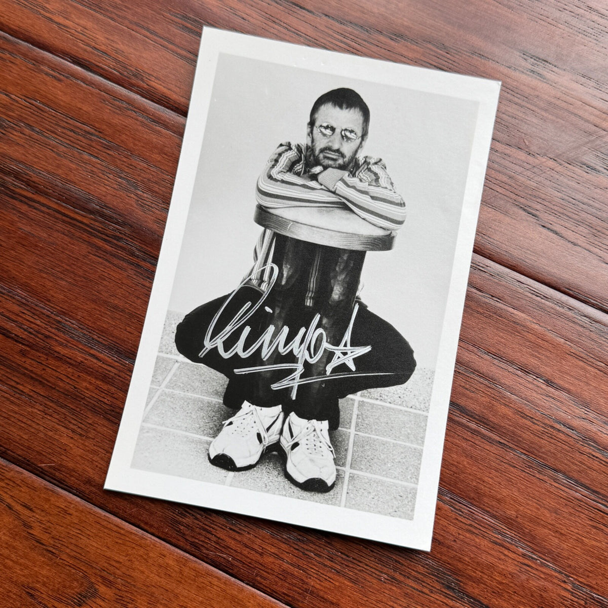 RINGO STARR * JSA *  Autograph Photo SIGNED * BEATLES Drummer Signature