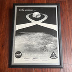 APOLLO 8 CREW SIGNED * WILLIAM BILL ANDERS LOVELL * Autograph Earthrise Poster