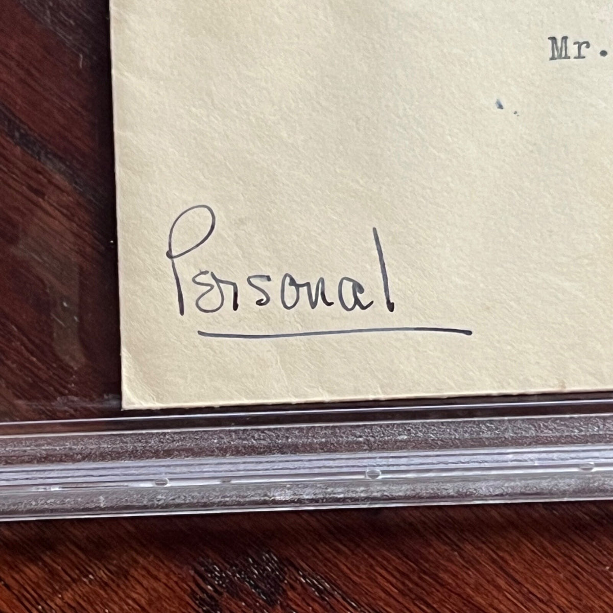 F. SCOTT FITZGERALD * PSA * Autograph Handwritten Envelope Signed and Addressed