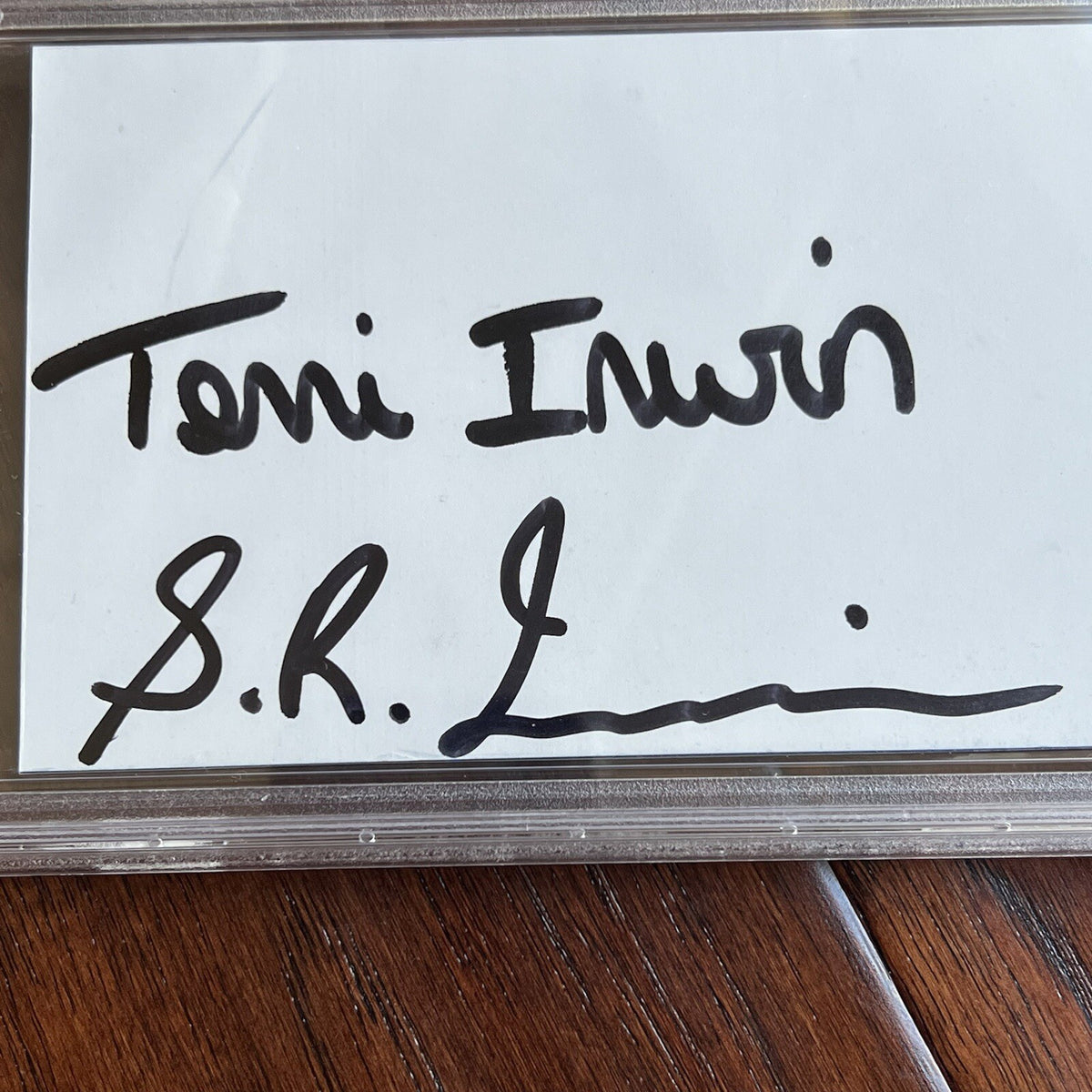 STEVE IRWIN * PSA Graded GEM 10 * Autograph CROCODILE HUNTER Custom Card Signed