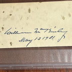 THEODORE ROOSEVELT & WILLIAM McKINLEY * PSA & JSA * Autograph Album Page SIGNED