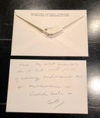 George HW Bush * PSA/DNA * Authentic AUTOGRAPH HANDWRITTEN Note SIGNED * RNC