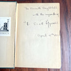 F. SCOTT FITZGERALD * PSA * 1st Ed Autograph THIS SIDE OF PARADISE Book Signed
