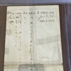 VIRGIL EARP * PSA * OK CORRAL Marshal AUTOGRAPH Loan Document SIGNED WYATT Bro