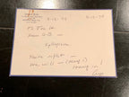 George HW Bush PSA/DNA Handwritten AUTOGRAPH "front runner" Note + correx SIGNED
