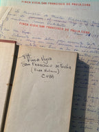 ERNEST HEMINGWAY * JSA * Autograph Book Signed from His Personal Library * Cuba
